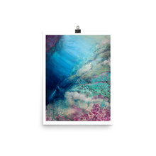 Load image into Gallery viewer, "Let's Take A Look" art print for water lovers