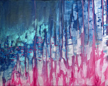 Load image into Gallery viewer, "Life's Cadence" - original diptych painting for scuba divers and water lovers