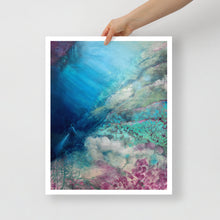 Load image into Gallery viewer, "Let's Take A Look" art print for water lovers