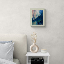 Load image into Gallery viewer, "Gliding Past the Rock Curtain" - one-of-a-kind scuba art