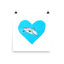 Load image into Gallery viewer, Looking For Love Shark Print