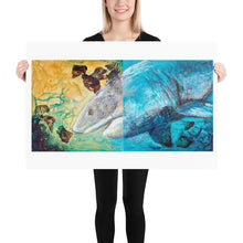 Load image into Gallery viewer, Great White Shark Art Print