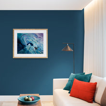 Load image into Gallery viewer, "Ice Tunnel" Art Print for scuba divers