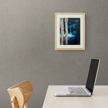 Load image into Gallery viewer, "Together We Went Through It" - original artwork of scuba divers in a cave