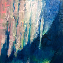 Load image into Gallery viewer, "Gliding Past the Rock Curtain" - one-of-a-kind scuba art