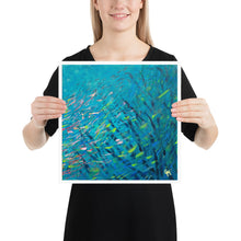 Load image into Gallery viewer, "Blennies in the Coral" Art Print
