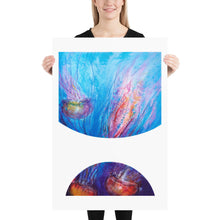Load image into Gallery viewer, Bubbles: Jellyfish Dance Art Print