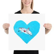 Load image into Gallery viewer, Looking For Love Shark Print