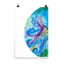 Load image into Gallery viewer, Bubble: Octopus Art Print