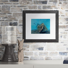 Load image into Gallery viewer, &quot;SS Thistlegorm: Exploring the Stern of a WWII Shipwreck in the Red Sea&quot; painting
