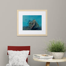 Load image into Gallery viewer, &quot;SS Thistlegorm: Exploring the Stern of a WWII Shipwreck in the Red Sea&quot; painting