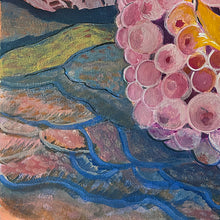 Load image into Gallery viewer, &quot;Sanctuary in the Swell: Clownfish and Anemone on a Living Reef&quot; painting