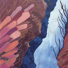 Load image into Gallery viewer, &quot;Sunlit Passage- Underwater Reef Canyon Exploration&quot; Painting