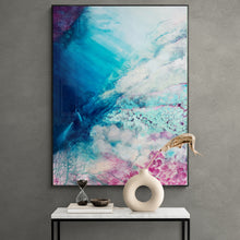 Load image into Gallery viewer, &quot;Let&#39;s Take A Look&quot; original painting for scuba divers and water lovers