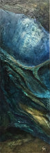 Load image into Gallery viewer, Underwater Scuba Dive Art Triptych: Reefs &amp; Caves – Mixed Media Acrylic Paintings on Wood Panels