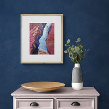 Load image into Gallery viewer, &quot;Sunlit Passage- Underwater Reef Canyon Exploration&quot; Painting