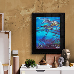 Submerged in the Shallows Art Print