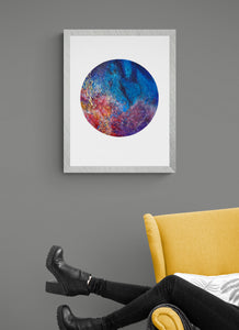 Bubble: Coral Reef Cluster Art Print