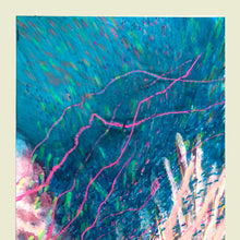 Load image into Gallery viewer, &quot;Reaching&quot; - Original acrylic painting of colourful coral reef