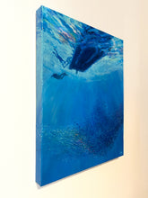 Load image into Gallery viewer, Side view of painting of underwater scene