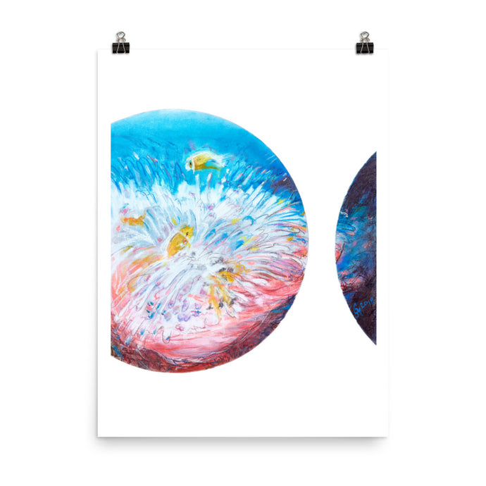 Bubble: Anemone Art Print